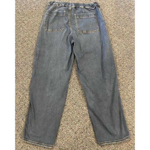 Madewell Jeans Pull On Elastic Waist Straight Leg Medium M - Picture 4 of 4